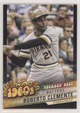 2020 Topps Decades Best Series 2 Batters Black 170/299 Roberto Clemente HOF o7m