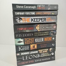10x Crime Thriller Suspense Mixed Author Killer Intent The Dead Season Book Lot