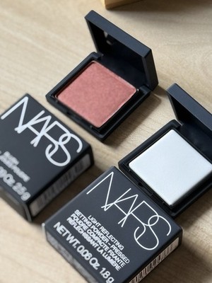 NARS Translucent Pressed Powder & Blush Duo   Crystal & Orgasm Rush- Mini/Travel