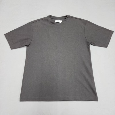 Primark Men's Size S Gray Relaxed Fit Short Sleeve Crew Neck Textured T-Shirt