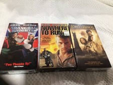 Lot VHS Movies Nowhere To Run Shanghai Knights Lord Of The Rings The Two Towers