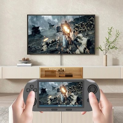 Retro Handheld Spielkonsole - 4,5'' IPS Bildschirm für Kinder & Erwachsene