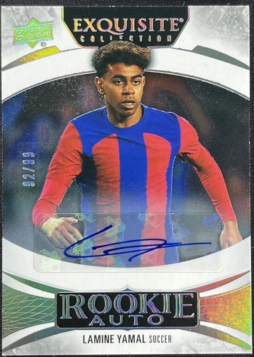 2025 Upper Deck Goodwin Champions Lamine Yamal Glossy Black #98 | eBay