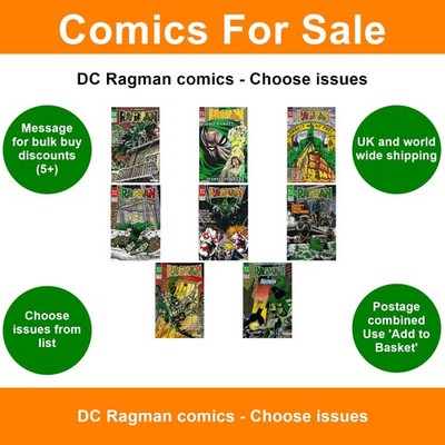 DC Ragman comics - Choose issues