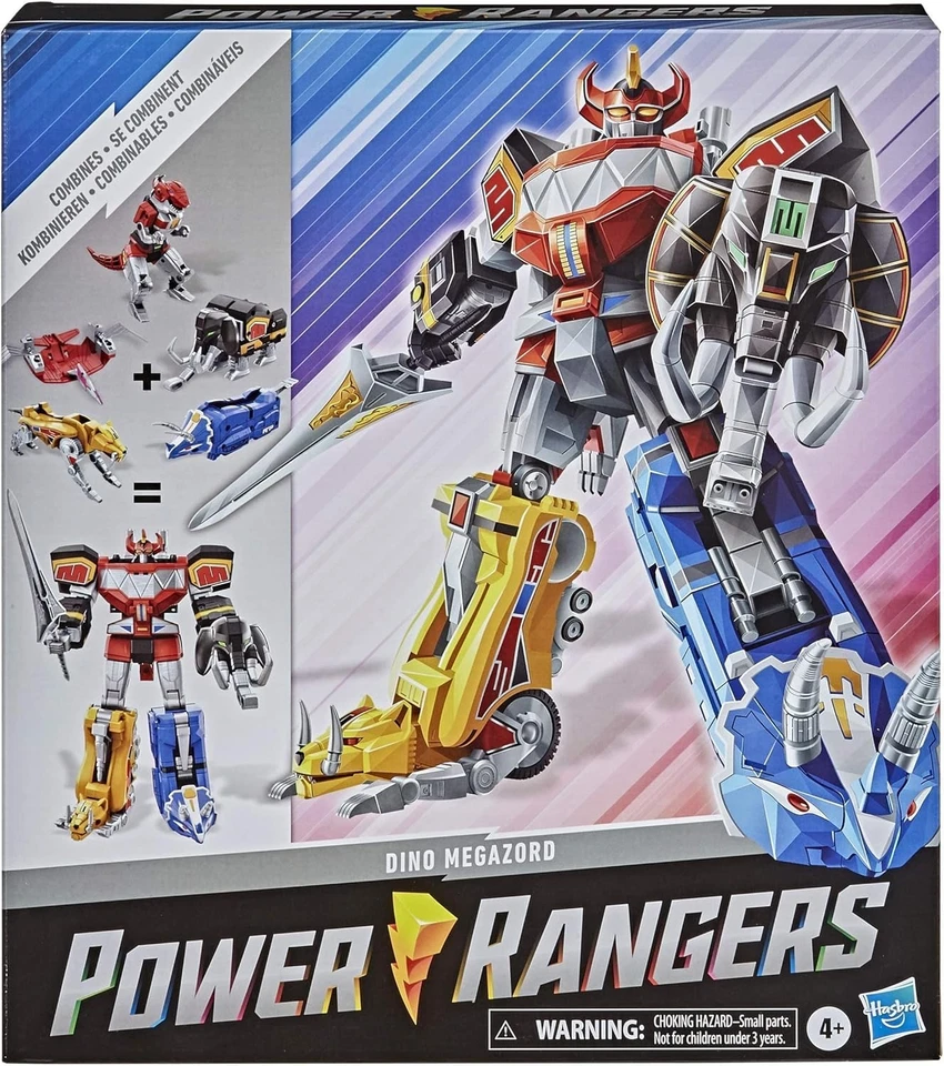 Power Rangers Megazord Megapack con 5 figuras de Dinozord Foto 4 de 4