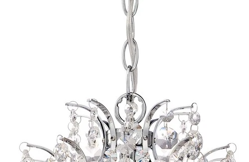 Minka Lavery 3150-77 Isabella's Crown 14"W 3 Light Crystal - Chrome - Picture 2 of 7