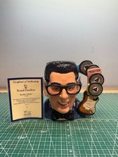 1997 Royal Doulton Buddy Holly Character Jug W/ Certificate of Authenticity