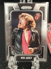 Mick Jagger       2025 Panini Prizm    Rolling Stones    BASE  #22