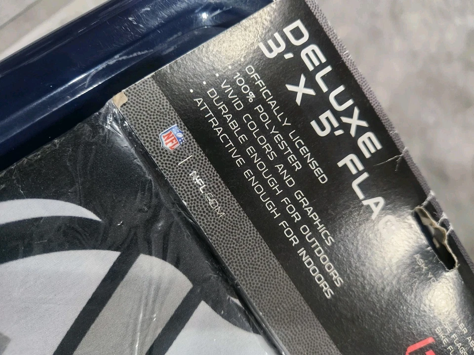 Dallas Cowboys 3x5' Deluxe Flag New In Package Officially Licensed Fremont Die - Image 4 of 4