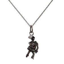 Collana in Argento Pulcinella Unisex cm. 45