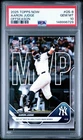 2025 Topps Now Offseason Aaron Judge MVP card #OS-8 PSA 10 GEM MINT Yankees