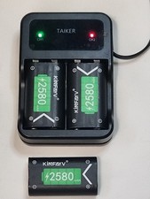 Dual Channel Charger Xbox One Battery Packs and 3 Batteries - model KB-N2 #146