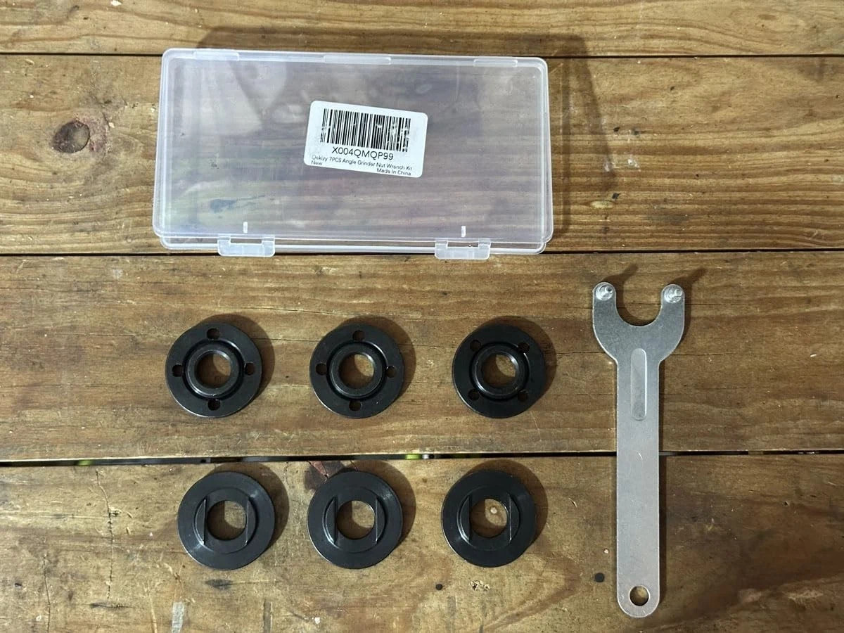 Grinder Flange Lock Nut Wrench Fit Milwaukee Dewalt Makita 4-1/2"5" 5/8-11 Parts