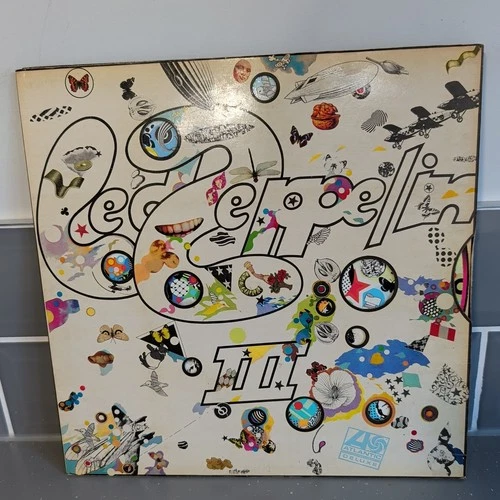 LED ZEPPELIN III  1970 UK 1st VINYL LP 2401-002 A5/B5 PETER GRANT CREDIT VG/VG