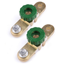 2Pcs Side Post Battery Disconnect Switch, Battery Master Switch Isolator for Pow