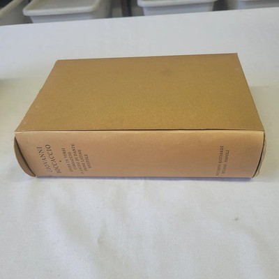(Boccaccio) Werke in Versen Ricciardi italienische Literatur
