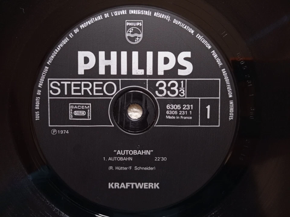 Kraftwerk Autobahn · Lp · 1975, photo 3 sur 4