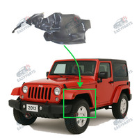 Radlauf StoßStange Locaro Vorne Links FüR Jeep Wrangler 2006 - 2018