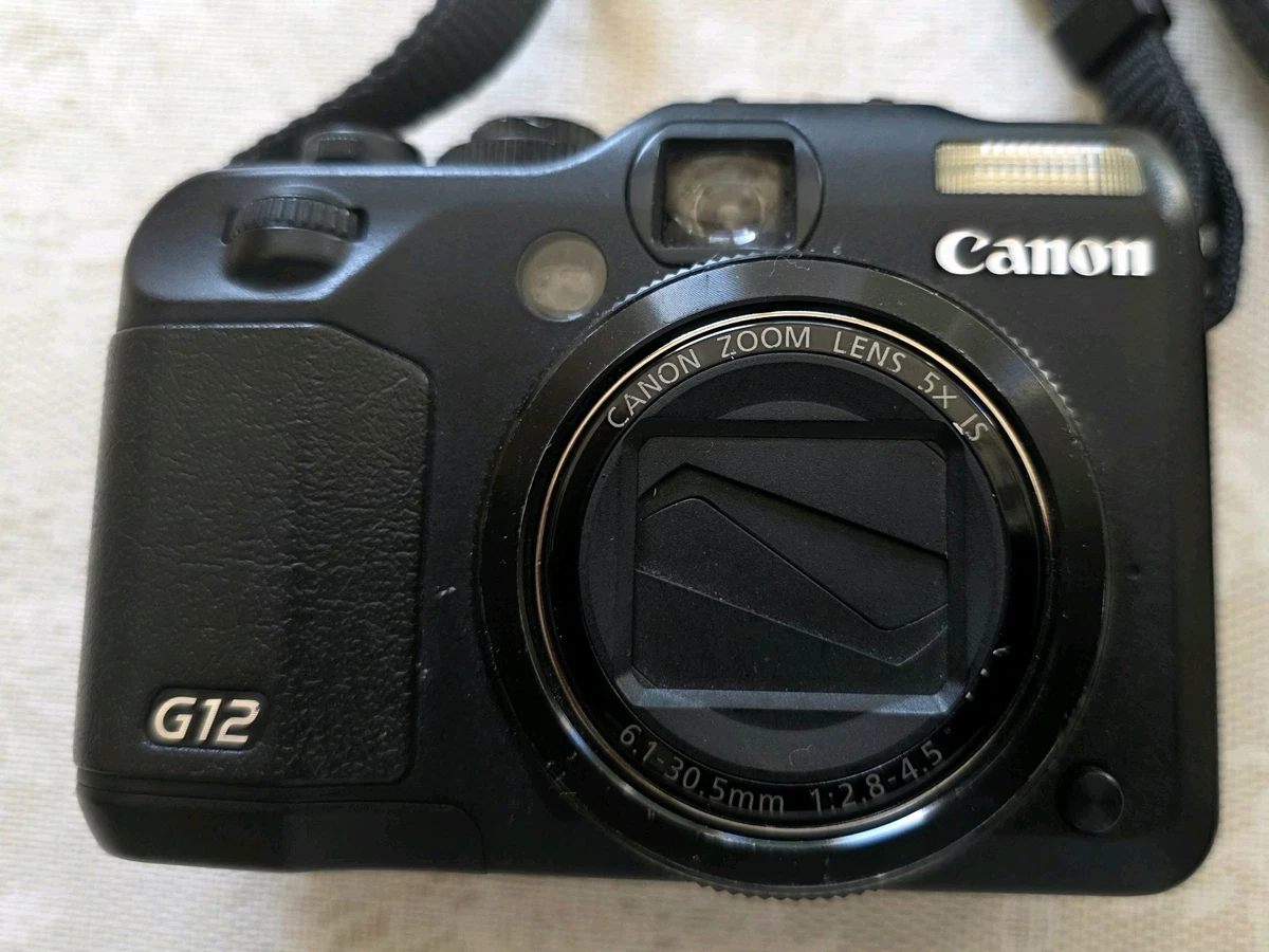 Canon PowerShot G12 1-4.9x Digital Zoom Cameras for Sale | Shop