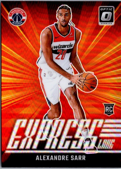 2024-25 Donruss Optic #11 Alexandre Sarr Express Lane