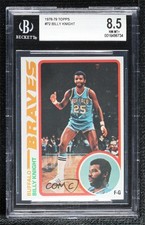 1978-79 Topps Billy Knight #72 BGS 8.5 0q3