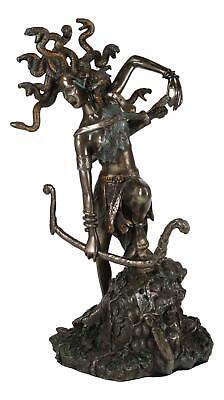 Greek Goddess Medusa Drawing Bow And Arrow Figurine Gorgon Sister Stone  Gaze