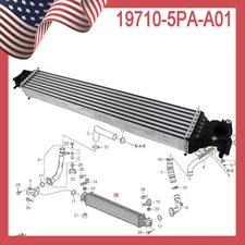 Turbo Intercooler Charge Air Cooler Fits For Honda CRV CR-V 2017-22 1.5L L4 USA