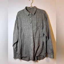 Cacharel Vintage Houndstooth Button Down M Men’s