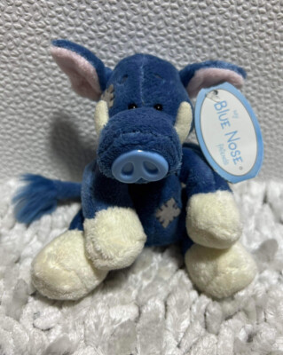 Tatty Teddy and My Blue Nose Friends ''''Trotters'''' Wildschwein ca. 4 1/2 Zoll Etiketten