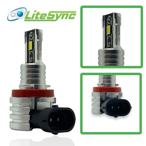 LiteSync H11 711 LED Headlight Bulbs Kit 6000K Beam For Volvo S60 06