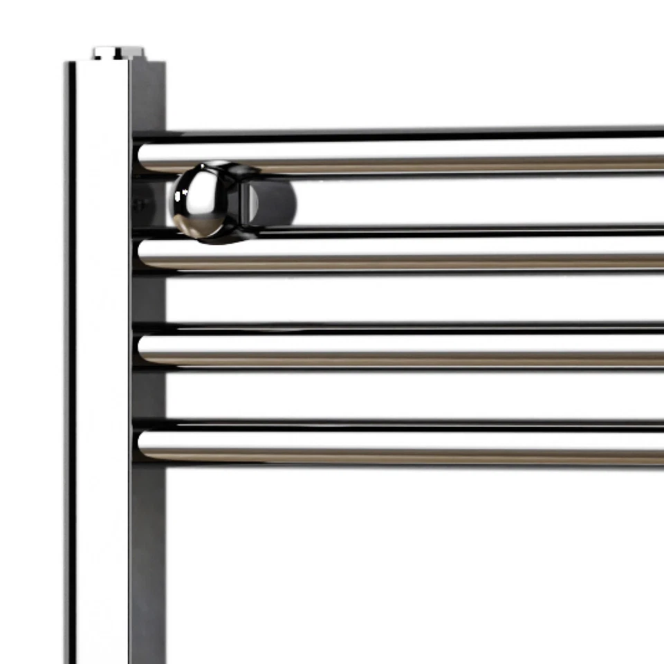 RADIATORE ACCIAIO AL CARBONIO SCALDASALVIETTE CROMO LUCIDO MODELLO ELVIA MAGMA - Immagine 4 di 4