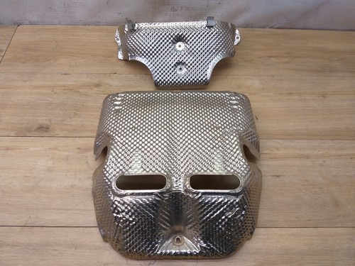 Mercedes W205 C205 AMG C63 M177 Hitzeschutzblech Paar A1771510600 A1771510145