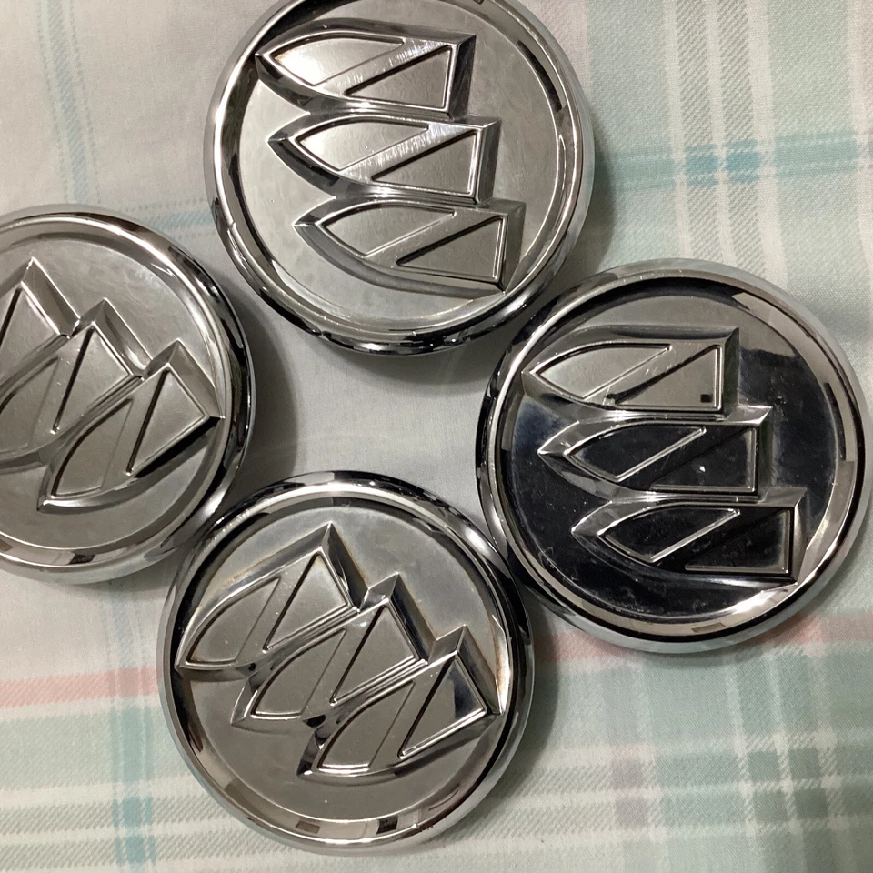 Buick Allure Lacrosse Regal Verano 2005 2017 Center Hubcaps P#9593169 2-1/2 OD - Image 4 of 4