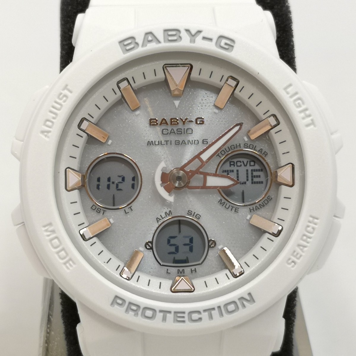 CASIO BABY-G BEACH TRAVELER BGA-2500-7AJF White Solar Women's