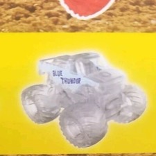 🔥2024 Series 16 #735🔥MONSTER JAM MINI Series ~ 🔥Clear BLUE THUNDER🔥