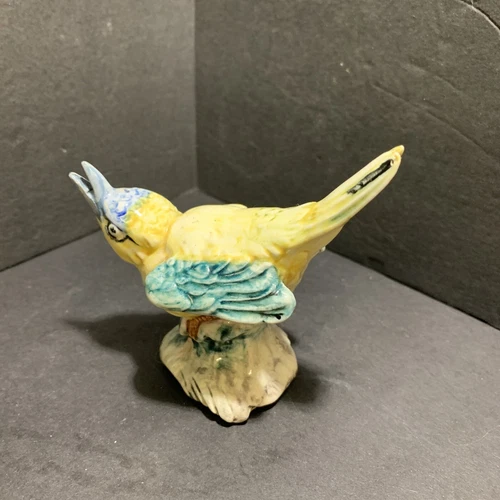 Vintage Stangl Bird Figurine Kentucky Warbler # 3598 Signed Rare
