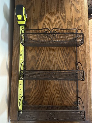 DecoBros Tier Wall Mounted Spice Rack Bronze 885356792744