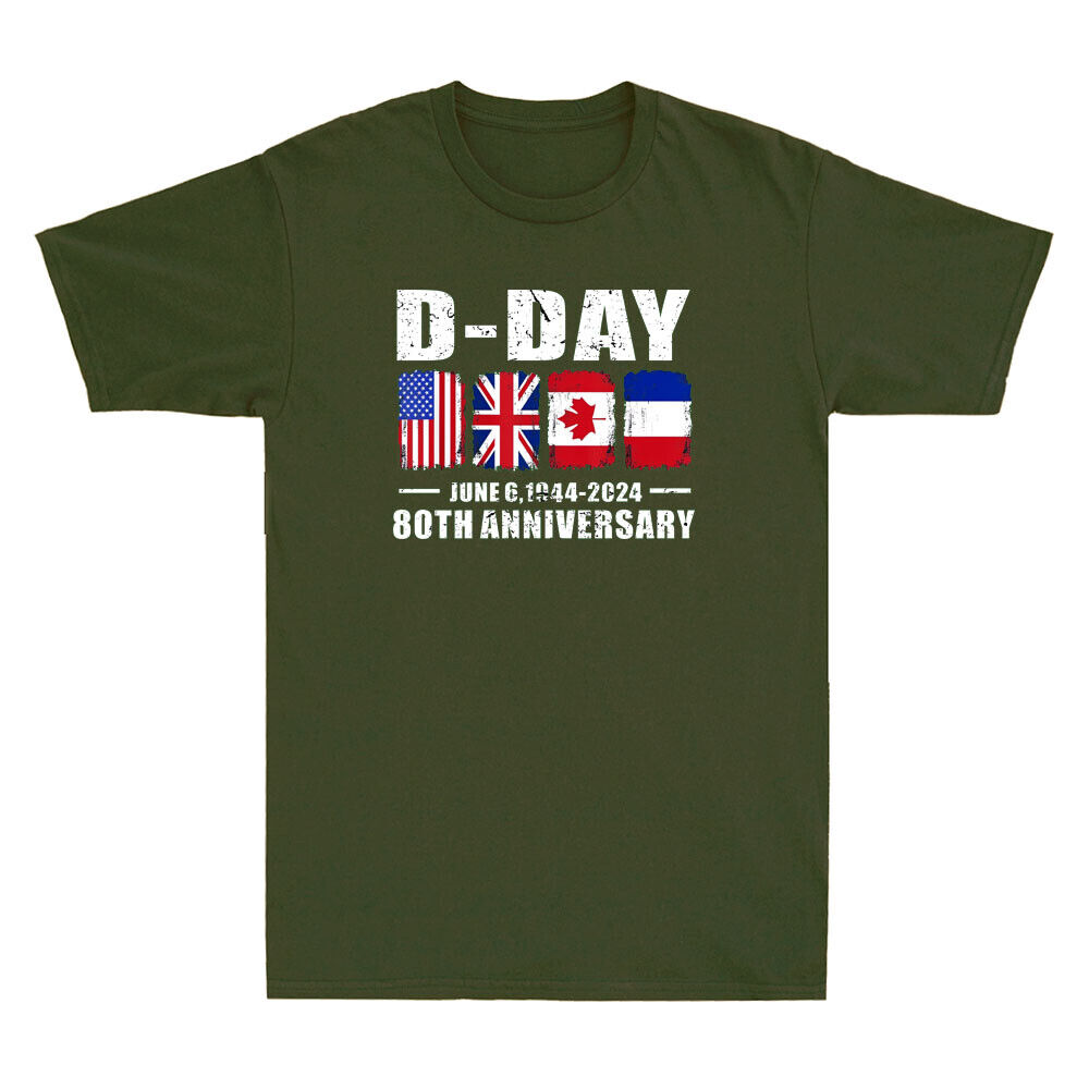 D-Day Normandy Landings Ww2 Anniversary T Shirt Gift D-Day Normandy Landings Ww2 Anniversary T Shirt Gift