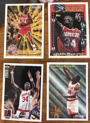 Hakeem Olajuwon & Clyde Drexler Basketball Card Lot | eBay
