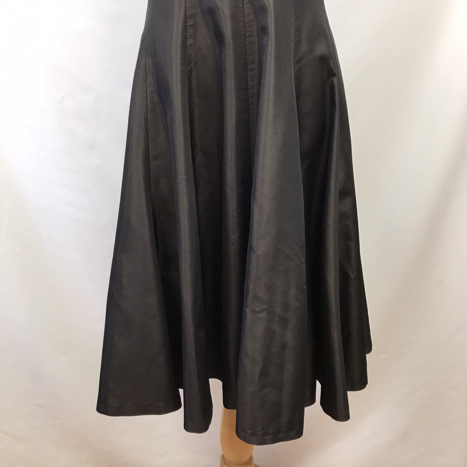 Zara Basic Womens Size Medium Strapless Dress Bro… - image 2