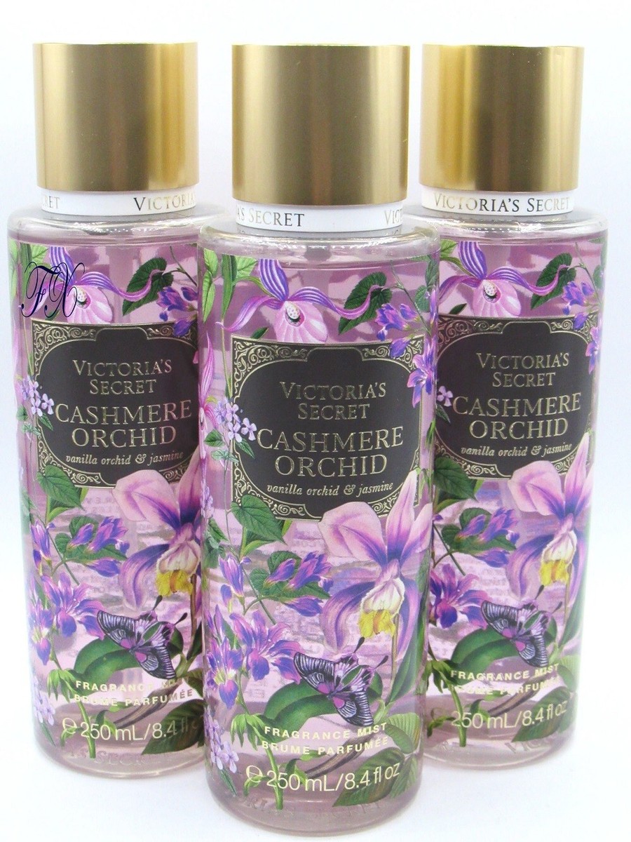VICTORIA'S SECRET CASHMERE ORCHID FRAGRANCE MIST SPRAY 8.4 OZ (LOT