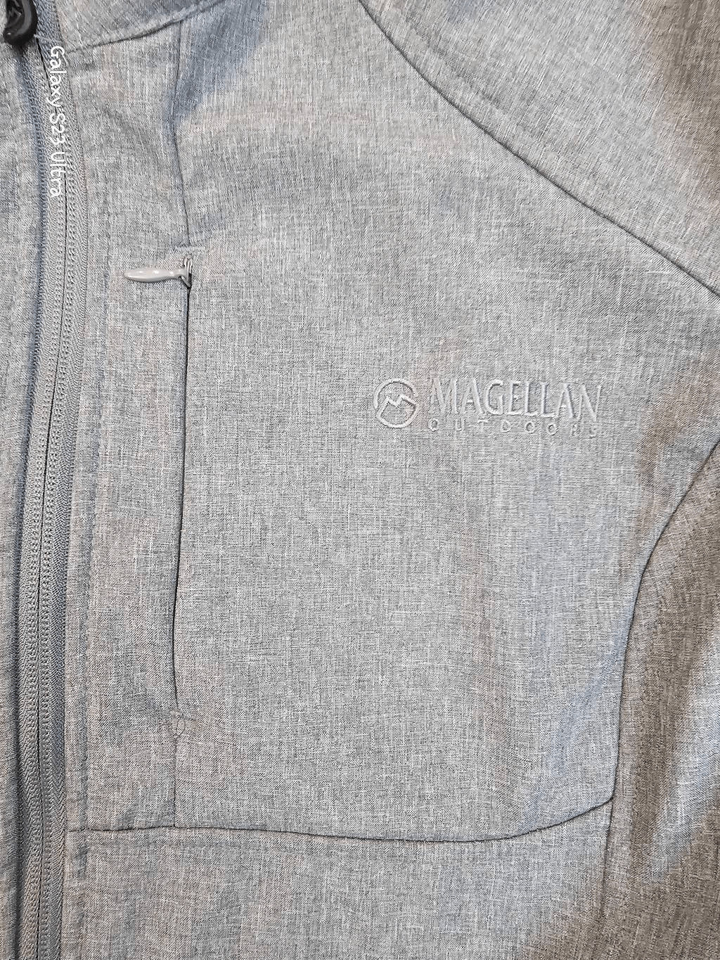 Magellan Women's Softshell Jacket Gray Full Zip S… - image 4