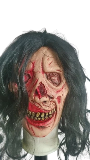 Maschera Halloween Victoria Heyes Terrifier Art Clown Mask Carnevale - Immagine 2 di 3