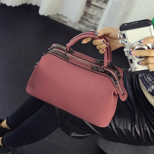 à Mode Clutch pour Sac main femme gris Noir rose Sac Messenger Casual Boston femme à clair bandoulière rose pour foncé rouge Evening q8WIP