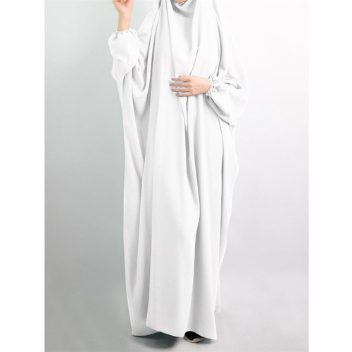 Ramadán Mujeres Khimar Vestido de Oración Kaftán Niqab Vestido Árabe Disfraces Islámicos - Imagen 294 de 315