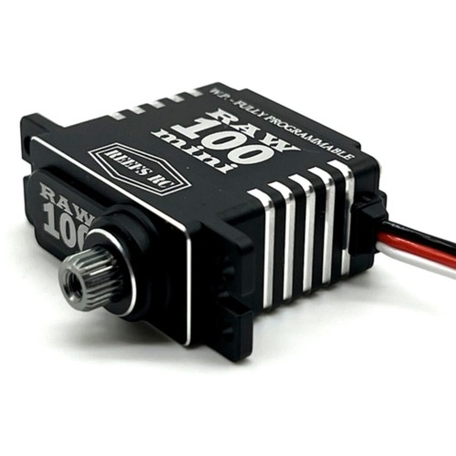 Reefs RC REEFS135 Raw 100 Mini Servo Negro Programable - Imagen 2 de 2