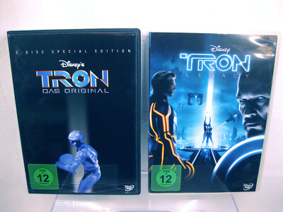 Tron - Das Original 1982 (2-DVD) + Tron: Legacy 2010 / Disney / Jeff Bridges