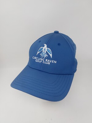 Circling Raven Golf Club Strap Back Hat Adjustable Prodigy Headwear Cap