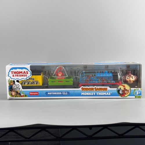 Thomas And Friends Fisher Price Sodor Safari Mono Thomas Tren Motorizado - NUEVO - Imagen 5 de 12