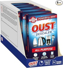 OUST All Purpose Descaler For Kettle Iron Limescale Remover  9 Sachets =3 BOX